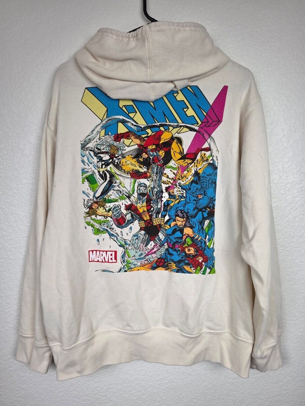 Vintage Marvel X-Men Graphic Hoodie Sweatshirt Medium